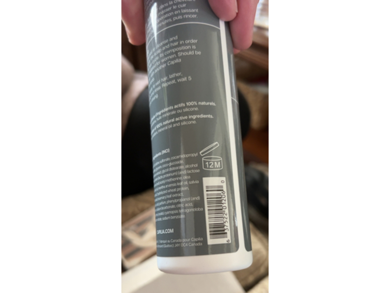 Capillia Trichology Shampoo, 8.5 fl oz/250 mL