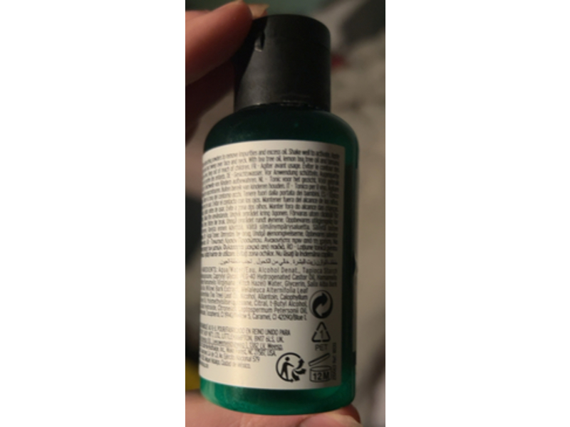 The Body Shop Tea Tree Skin Clearing Mattifying Toner, 2.0 fl oz/60 mL