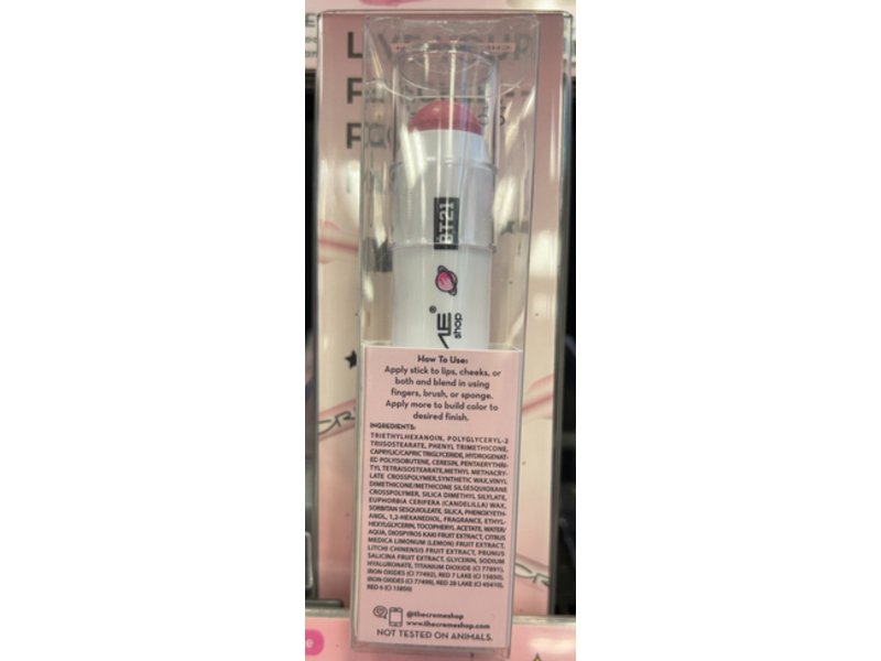 The Creme Shop BT21 Lip + Cheek Chic Stick, Cherry Blossom, 0.28 oz/8
