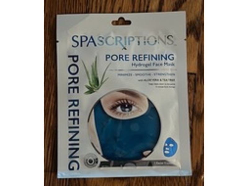 SpaScriptions Pore Refining Hydrogel Face Mask Sheet