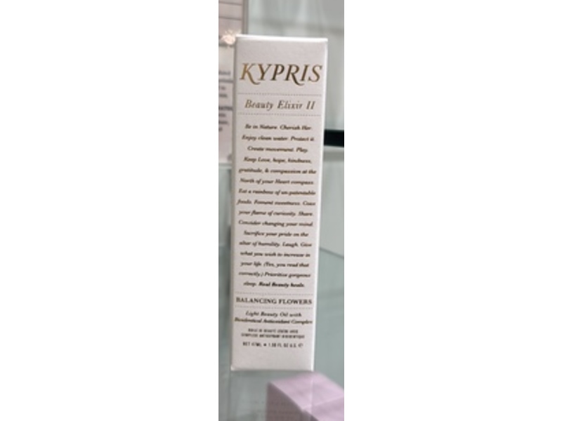 Kypris Beauty Elixir II Light Beauty Oil, Balancing Flowers, 1.59 fl oz/47 mL