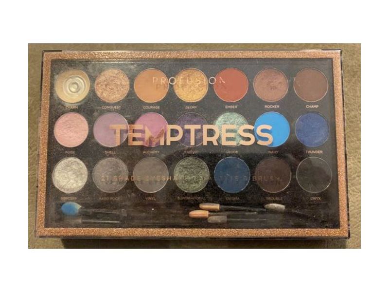 Profusion Cosmetics Temptress Eyeshadow Palette, 0.92 oz/26 g