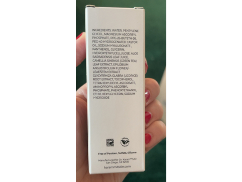 Karam MD Great Skin Quench Serum, Vitamin C, 1 fl oz/30 mL