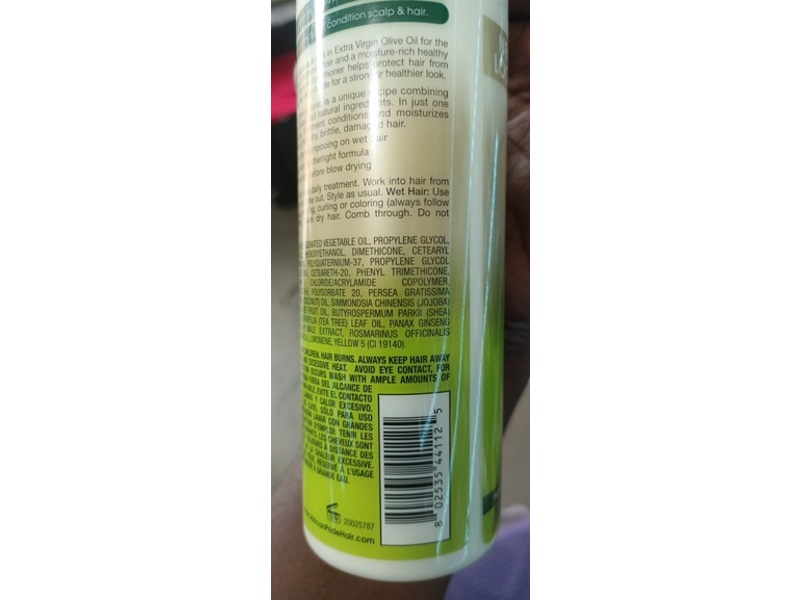 African Pride Olive Miracle Leave-In Conditioner, 12 fl oz/355 mL, 2 Count