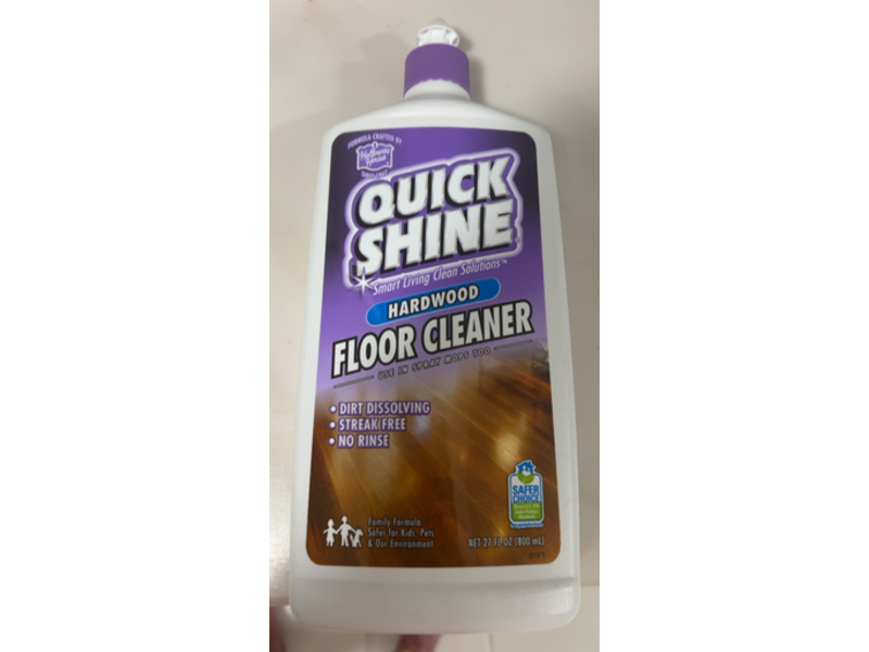 Quick Shine Hardwood Floor Cleaner, 27 fl oz/800 mL