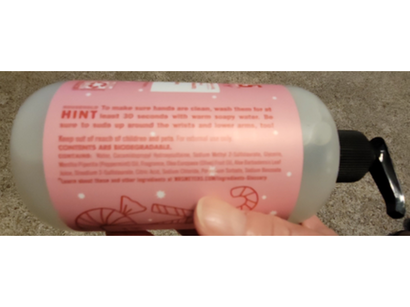 Mrs. Meyer's Clean Day Hand Soap, Peppermint Scent, 12.5 fl oz/370 mL