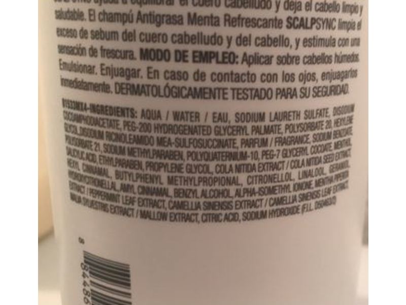 Biolage Scalpsync Cooling Mint Shampoo, 33.8 fl oz/1 L