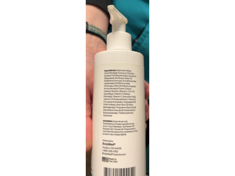 BodyMed Formulations Massage Lotion, 8 fl oz/237 mL