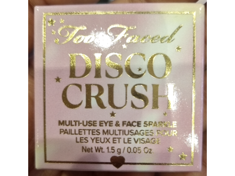 Too Faced Disco Crush Multi-Use Eye & Face Sparkle, Magic Sprinkles, 0.05 oz/1.5 g