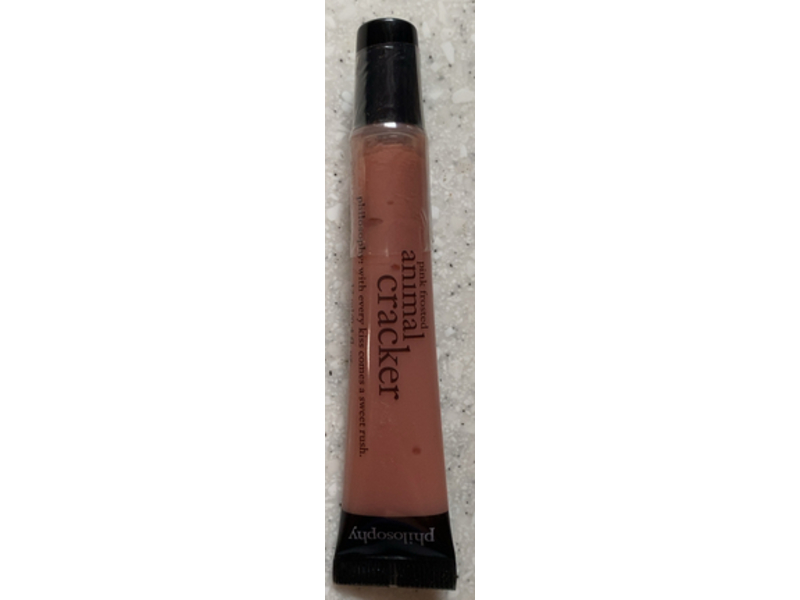 Philosophy Animal Cracker Lip Shine, Pink Frosted, 0.4 oz/12 mL