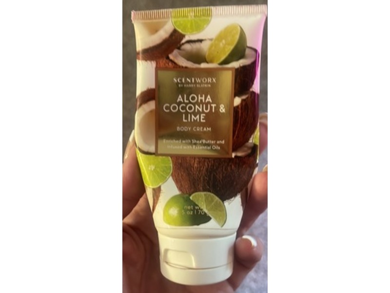 Scent Work Body Cream, Aloha Coconut & Lime, 5 oz/70 g
