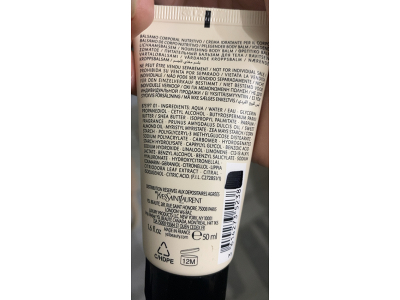 Yves Saint Laurent Libre Nourishing Body Balm, 1.6 fl oz/50 mL