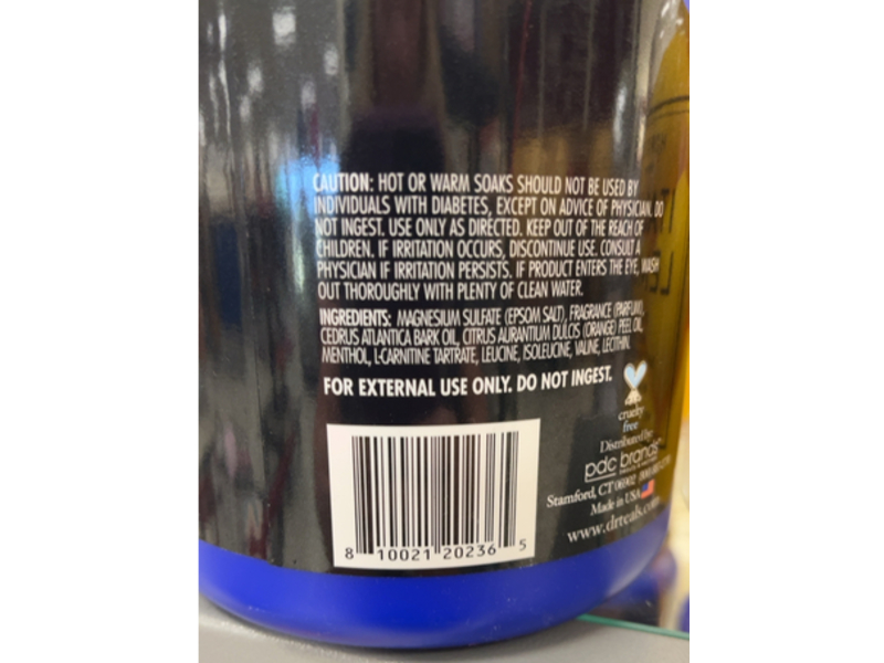 Dr Teal's Pure Epsom Salt, 1.81 kg