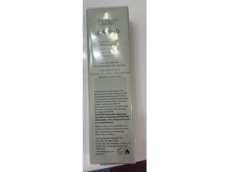 Victoria's Secret Eau De Parfum, Daring, 0.23 fl oz/7 mL