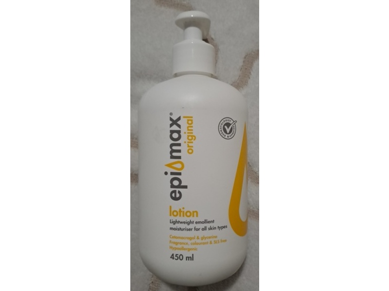 Epimax Moisturiser Lotion, Cetomacrogol & Glycerine, 450 mL