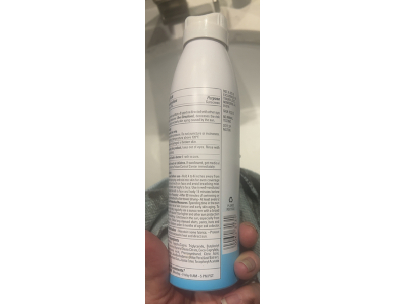 Trader Joe's Mineral Sunscreen Spray, SPF 35 Zinc Oxide, 6 oz/171 g