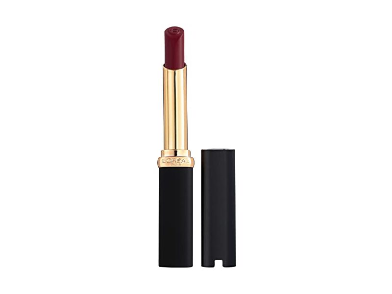 L'Oreal Paris Colour Riche Intense Volume Matte Lipstick, Le Plum Dominant, 0.06 oz