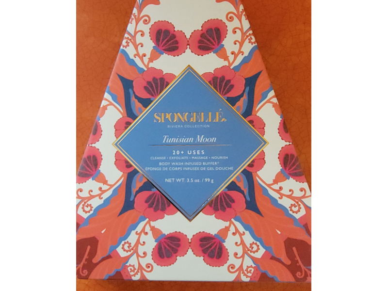 Spongelle Tunisian Moon Riviera Body Buffer, 3.5 oz/99 g