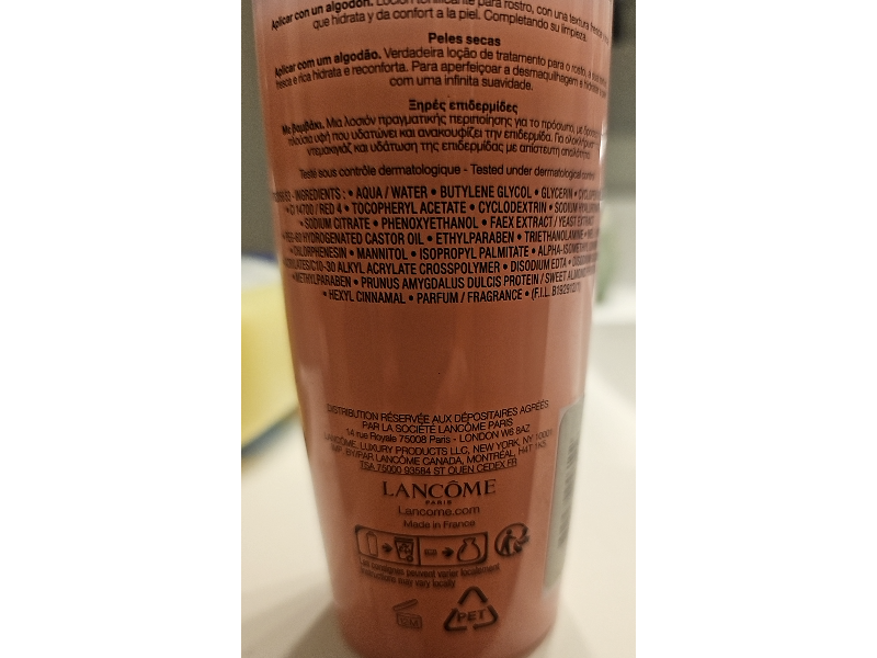 Lancome Tonique Confort Re - Hydrating Comforting Toner, Acacia Honey, 13.4 fl oz/400 mL