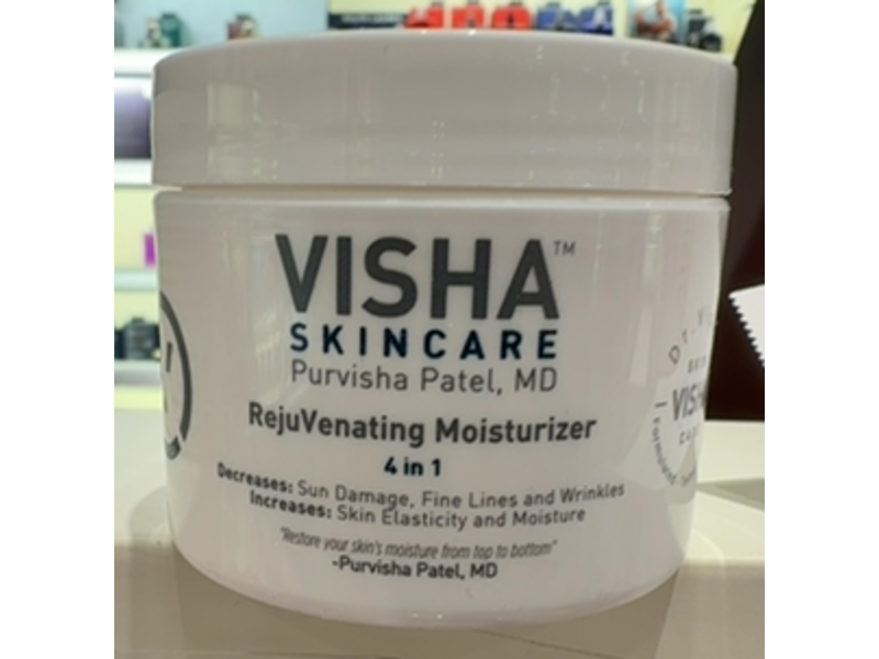 Visha Skincare 4 In 1 Rejuvenating Moisturizer, 1.8 fl oz/51 g