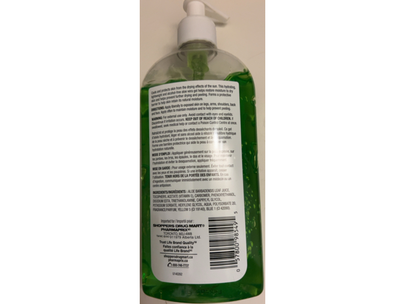 Life Brand After Sun Aloe Vera Gel, Vitamin E, 567 g