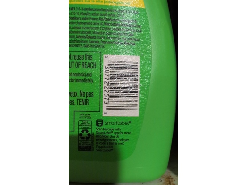 Gain Laundry Detergent, Waterfall Delight, 61 Loads, 81 fl oz/2.39 L