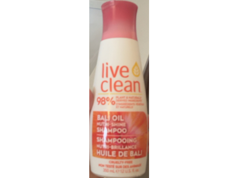 Live Clean Bali Oil Nutri-Shine Shampoo, 12 fl oz/350 mL