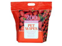 FurryFriends Pet Wipes, Strawberry, 200 Count - thumbnail 1