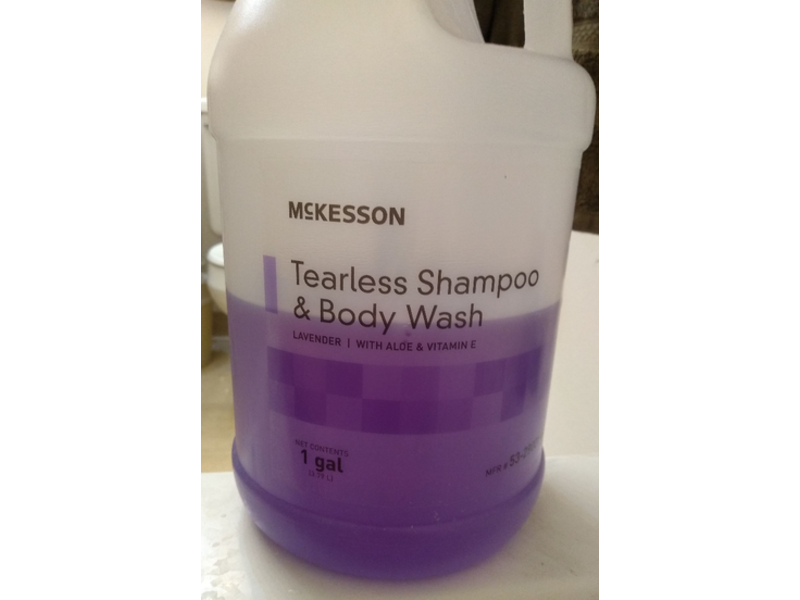 McKesson Tearless Shampoo & Body Wash, Lavender, 1 Gal/3.79 L