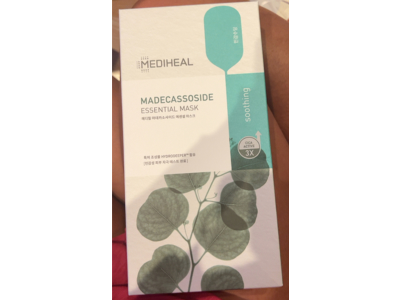 Mediheal Essential Face, Madecassoside, 0.81 fl oz/24 mL, 4 Mask