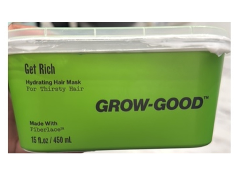 Grow-Good Get Rich Hydrating Hair Mask, 15 fl oz/450 mL