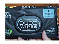 Dude Wipes Flushable Wipes, Fragrance Free, XL, 48 Count - thumbnail 2