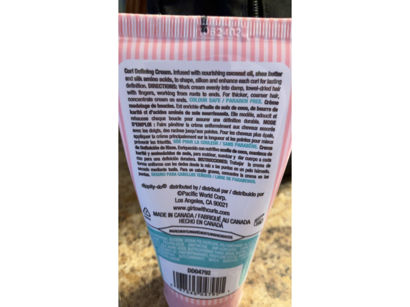 Dippity Do Girls with Curls Curl Defining Cream, 4.2 fl oz/125 mL