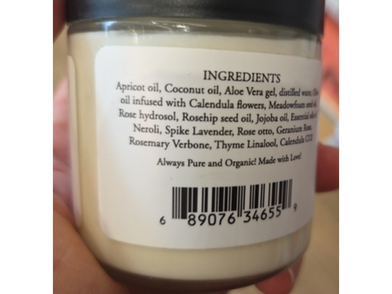 Tulipan Neroli Rose Skin Cream, 3.38 oz/100 mL