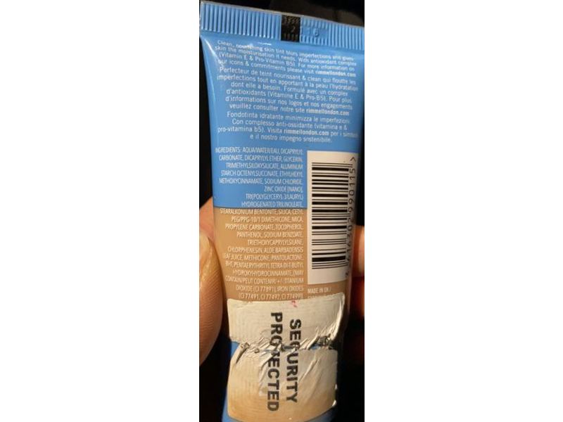 Rimmel Kind & Free Moisturising Skin Tint Foundation, 150 Rose Vanilla, 1 fl oz/30 mL