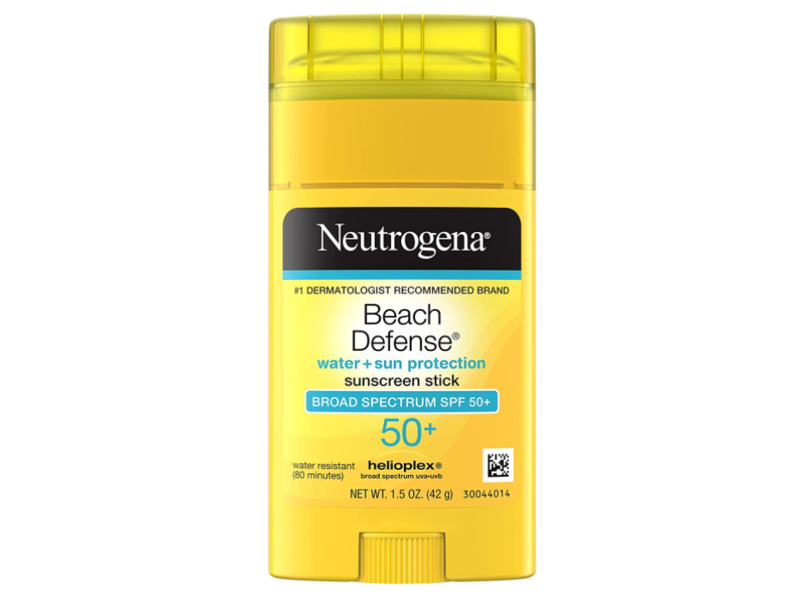 Neutrogena Beach Defense Sunscreen Stick, SPF 50+, 1.5 oz/42 g