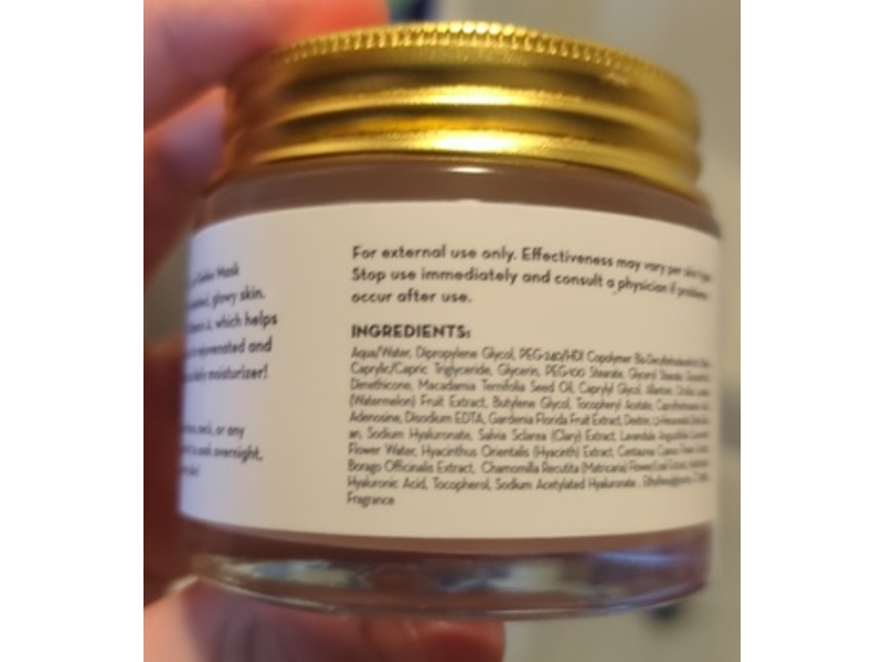 The Creme Shop Overnight Treatment Gelee Mask, Watermelon, 2.36 fl oz