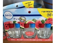 Febreze Plug In Air Freshener Refill, Watermelon, 2.63 fl oz/26 mL, Pack Of 3 - thumbnail 3