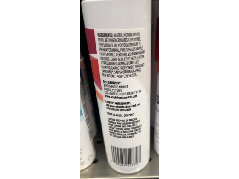 365 Whole Foods Market Hair Spray, Light-Medium Hold, 148 mL