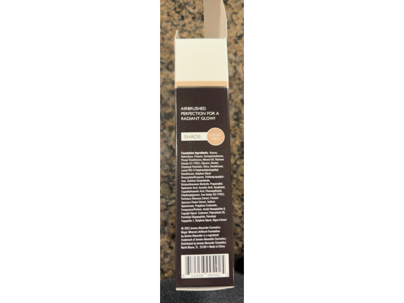 Jerome Alexander Magic Minerals Air Brush Foundation, Light Medium, 1.8 oz