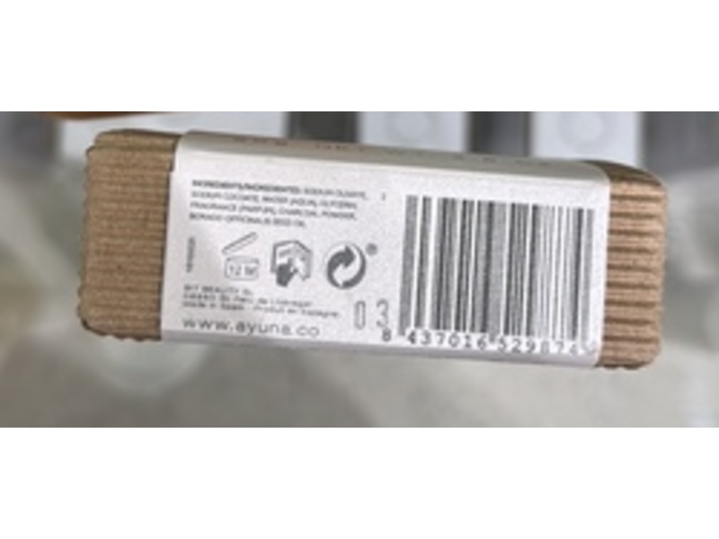 Ayuna Soap Detox, 2.8 oz/80 g