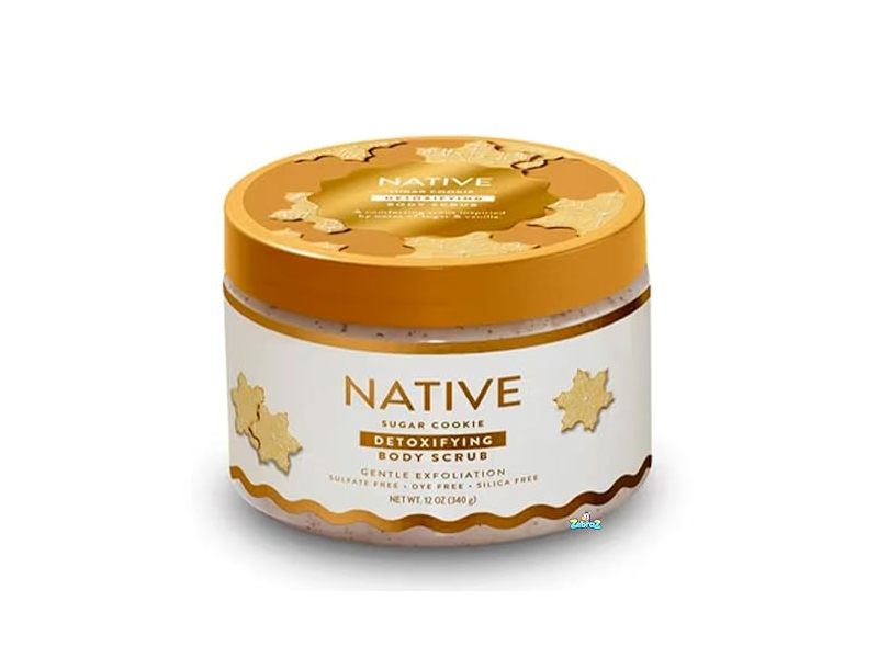 Native Detoxifying Body Wash Scrub, Sugar Cookie, 12 oz/340 g