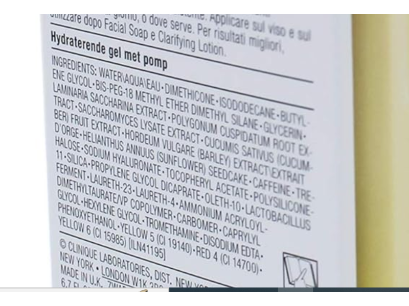 Clinique Dramatically Different Moisturizing Gel, Combination To Oily, 6.7 fl oz/200 mL