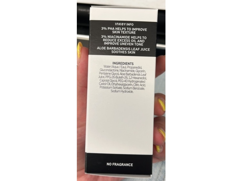 The Inkey List PHA Toner, 3.4 fl oz/100 mL