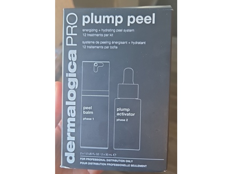 Dermalogica Pro Plump Peel Peel Balm & Plump Activator Kit, 1 fl oz/30 mL