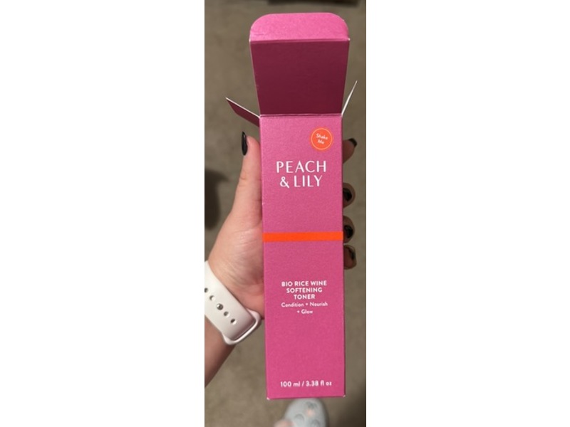 Peach & Lily Softening Toner, Bio Rice Wine, 3.38 fl oz/100 mL