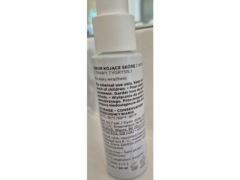 Arbonne Super Calm Skin Relief Serum, 1 fl oz/30 mL