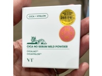 VT Cosmetics Cica No Sebum Mild Powder, Cica x Hyalon, 0.17 oz/5 g - thumbnail 2