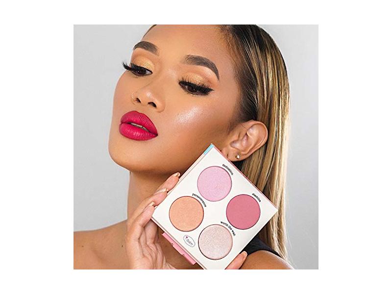 the Balm Will Powder Blush Quad, 0.35 oz/10 g