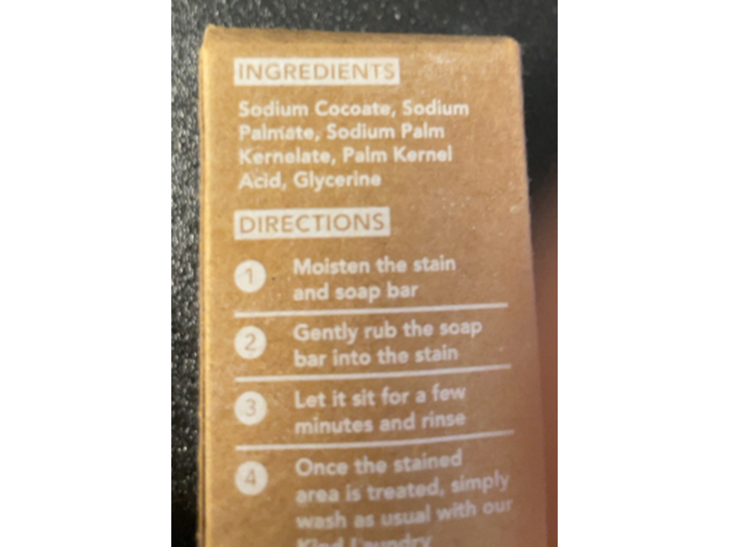 Kind Laundry Stain Remover Bar, 90 g